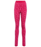 Balmain - x Barbie® wool-blend leggings
