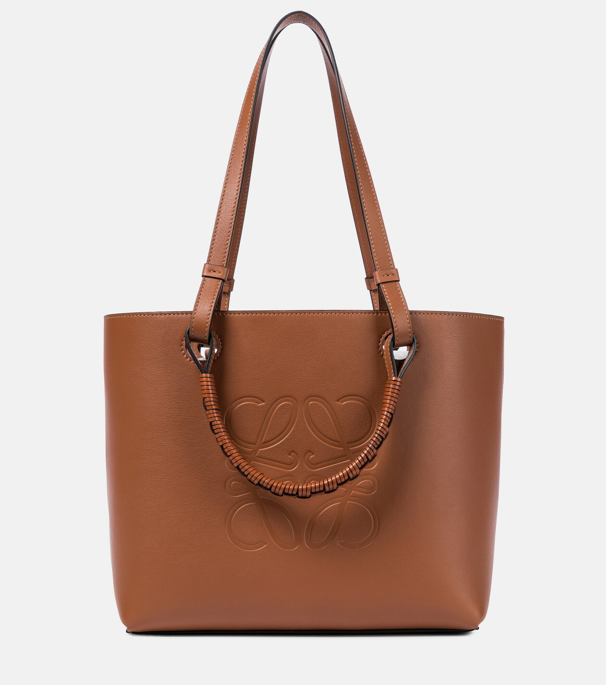 【関税送料込】Loewe Cabas Anagram medium tan トートバッグ Loewe - ANAGRAM TOTE MINI BAG | HBX - Globally Curated
