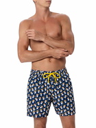 MC2 Saint Barth Man Lightweight Fabric Swim-shorts Lighting Micro Fantasy With Estathè Pack Print|estathe Ferrero Special Edition