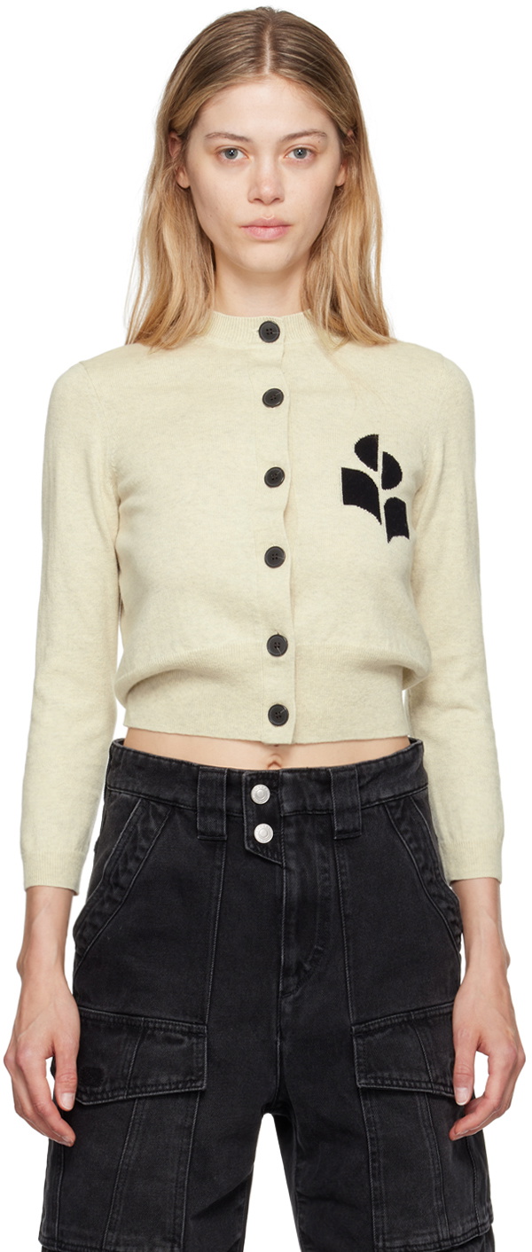 Marant Etoile Gray Cotton Cardigan main image 1