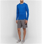 Nike Training - Pro Warm Mélange T-Shirt - Blue