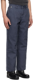 Thug Club Navy Dickies Edition X Stitch Trousers