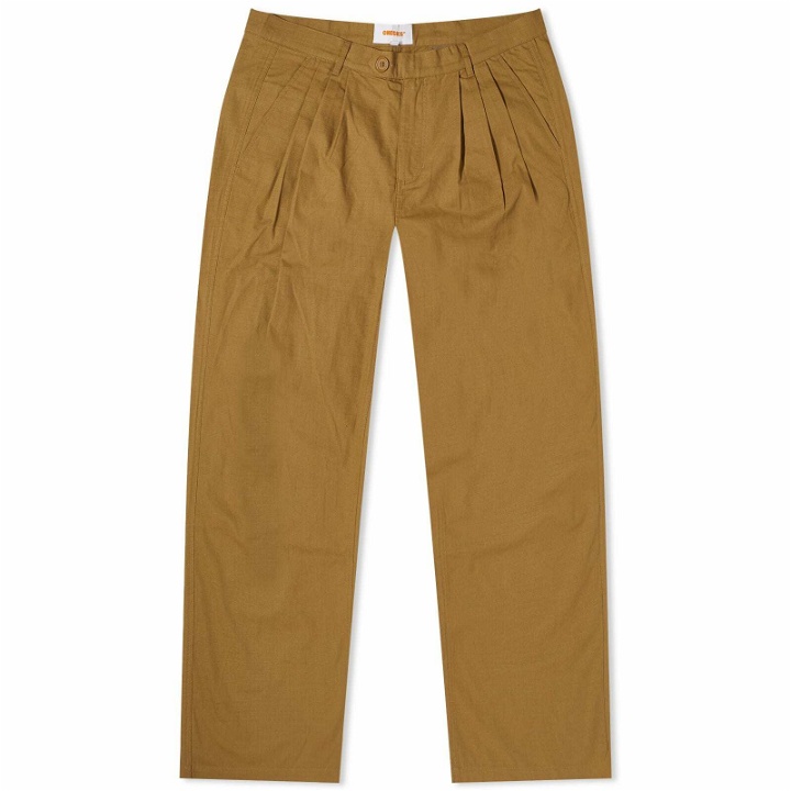 Photo: Checks Downtown Men's Triple Pleat Pant in Biscuit