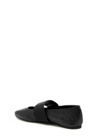 Givenchy Logo-appliquéd Leather Ballet Flats Black