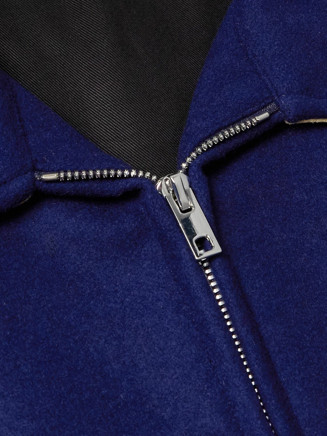 Cherry Los Angeles - Jersey Zip-Up Jacket - Blue CHERRY LA