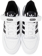 adidas Originals White & Black Forum Low Sneakers