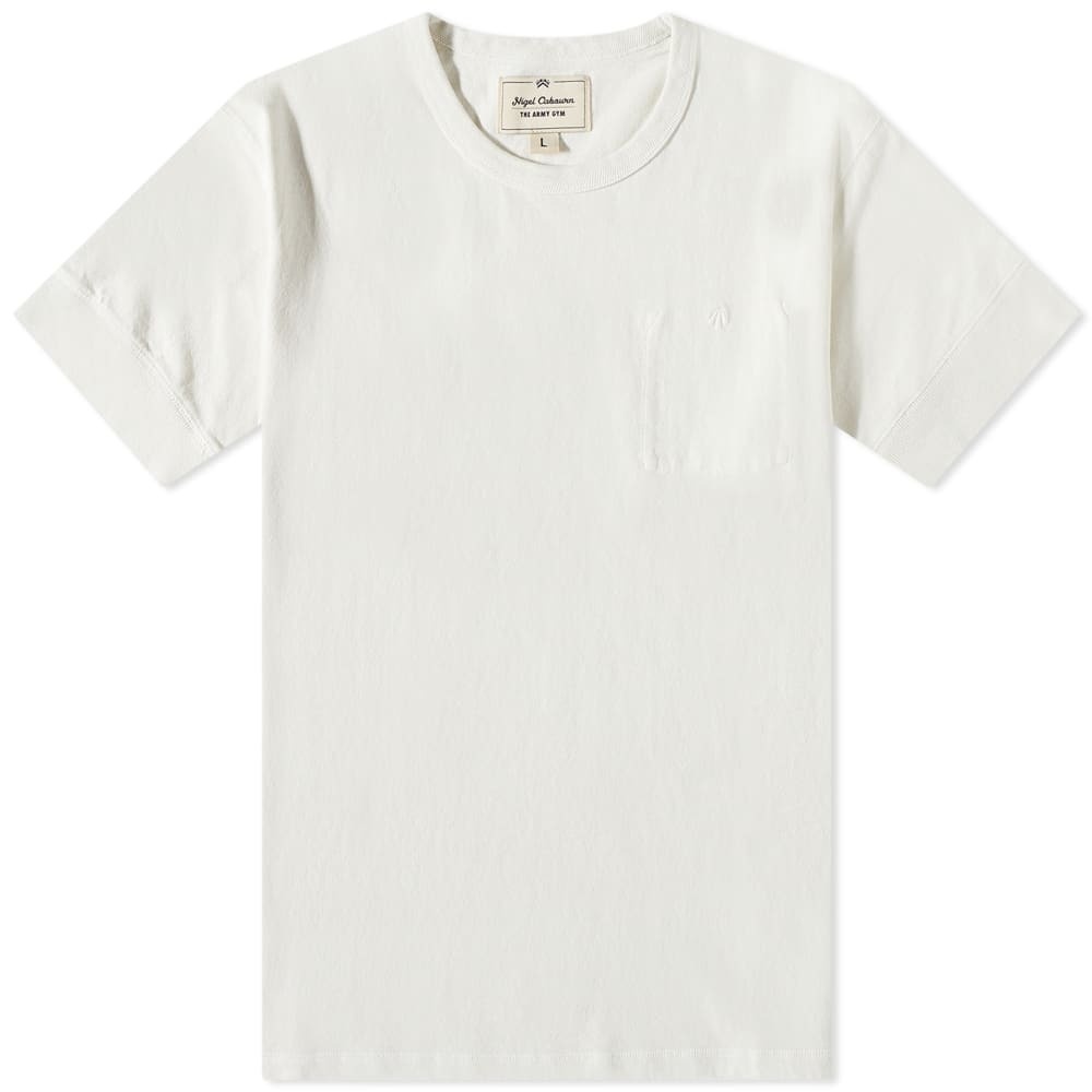 Photo: Nigel Cabourn Men's Military Pocket T-Shirt in Natural