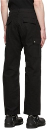 Reese Cooper Black Dyed Cargo Pants