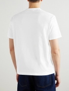 Officine Générale - Three-Pack Organic Cotton-Jersey T-Shirts - White