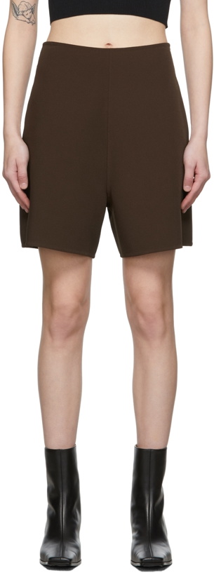 Photo: Arch The Brown Wide Shorts
