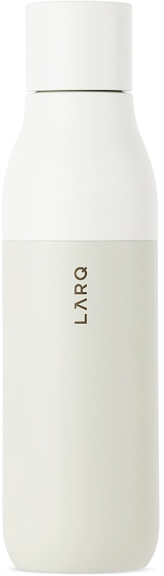 Photo: LARQ White & Taupe Self-Cleaning Filtered Water Bottle