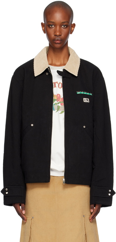 Photo: Kijun Black Logo Work Jacket