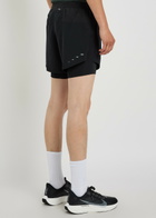 Nike Stride Dri-fit 5" Hybrid Running Shorts Black