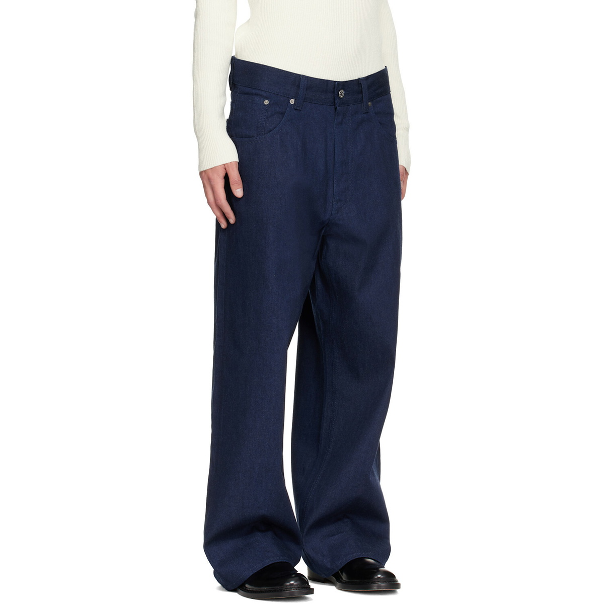 Sunflower Indigo Super Wide Cinch Jeans