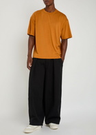 Ymc Deadbeat Wide-leg Stretch-cotton Trousers Black