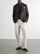 Paul Smith - Wool-Blend Prince Of Wales Blazer - Brown