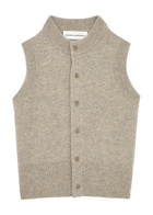 Extreme Cashmere N°193 Corset Cashmere-blend Vest - Grey - One Size