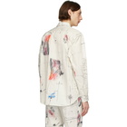 Isabel Benenato Off-White Basic Shirt