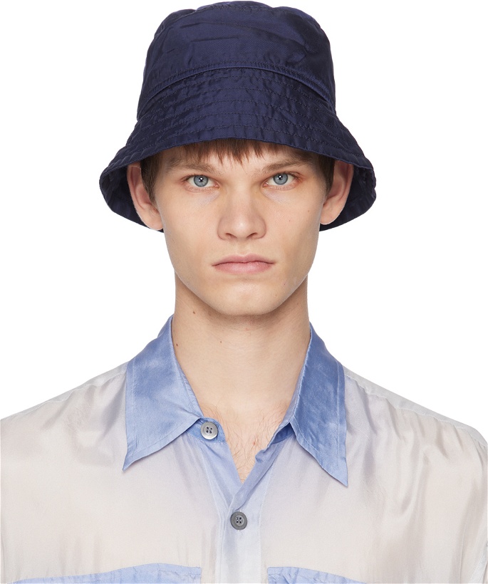 Photo: Dries Van Noten Blue Gilly Bucket Hat
