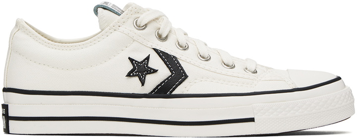 Photo: Converse White Star Player 76 Sneakers