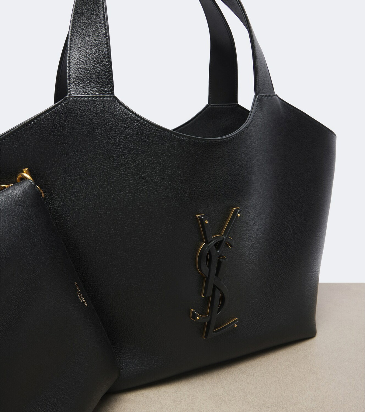 Saint Laurent Icare Medium leather shopper