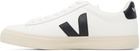 VEJA White Campo Leather Sneakers