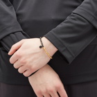 Uniform Experiment Men's Beads Bracelet in Black