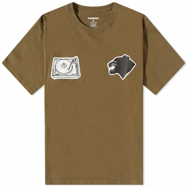 Photo: Neighborhood Men's NH-13 T-Shirt in Olive Drab