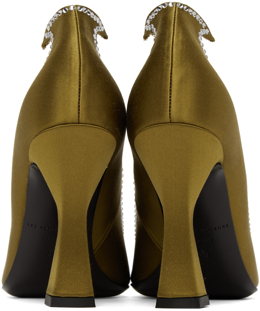 Les Petits Joueurs Khaki Taya Heels