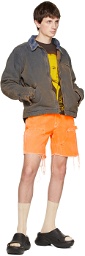 NotSoNormal Orange Working Shorts