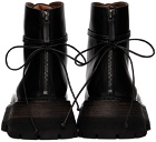 Marsèll Black Quadrarmato Boots