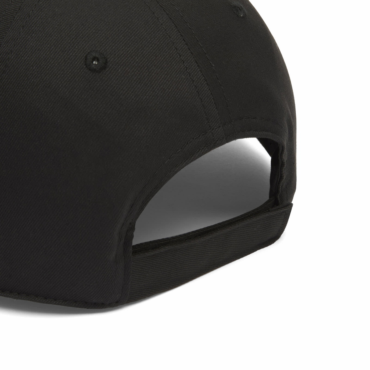 Cole Buxton Sport Piped Cap in Black 