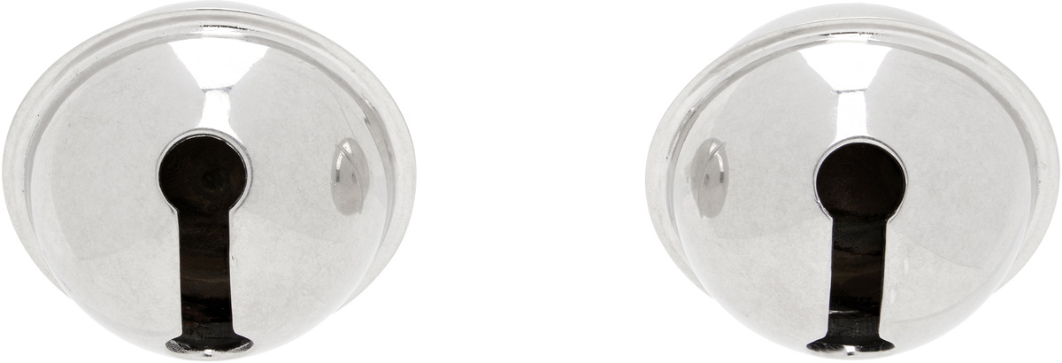 Acne Studios Bell-Shaped Metal Earrings