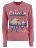 MC2 Saint Barth Wool-blend Jumper With Embroidery