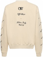 OFF-WHITE - 23 Skate Logo Cotton Sweatshirt