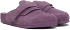 Tekla Purple Birkenstock Edition Nagoya Loafers