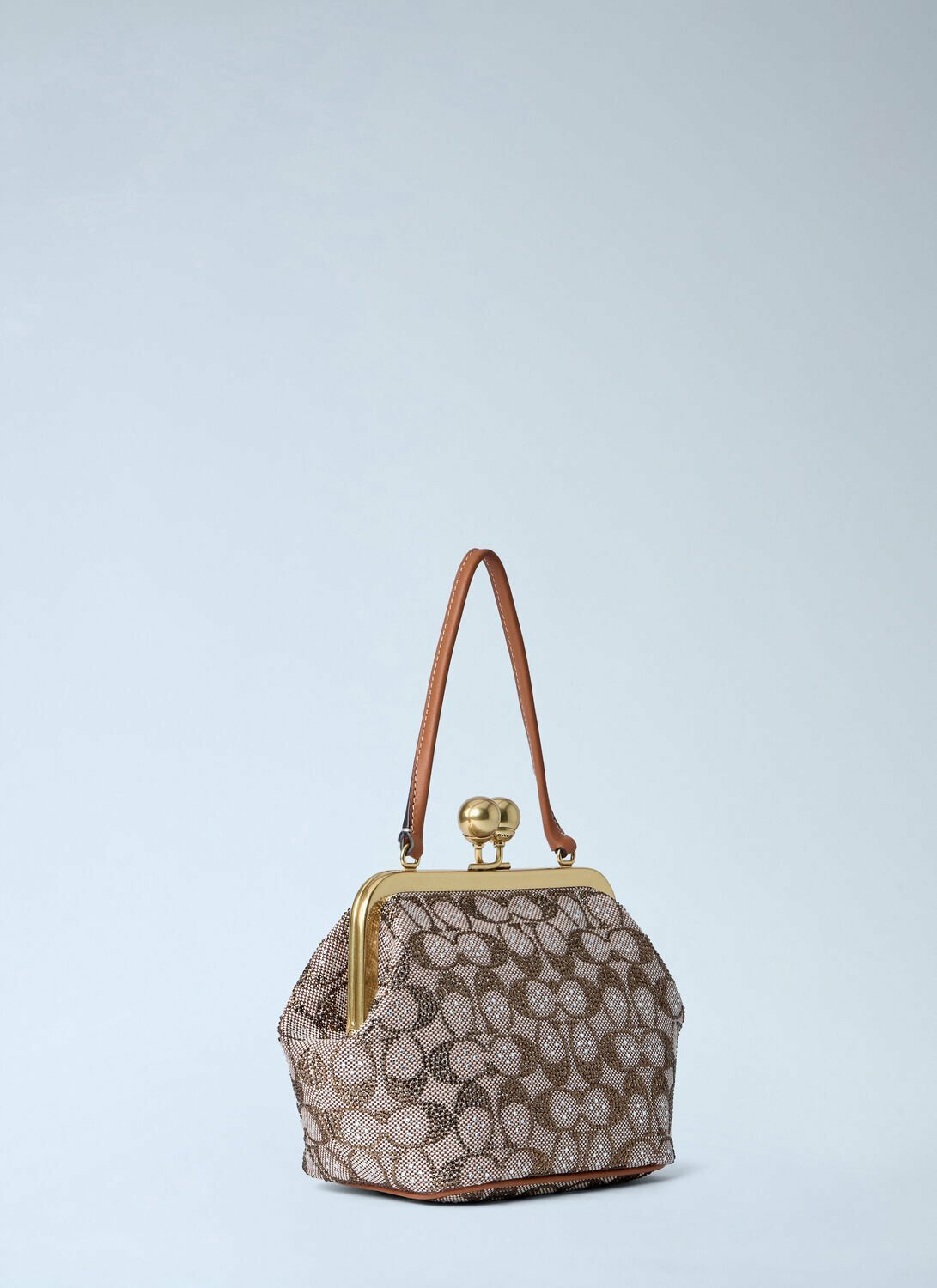 Coach Kisslock Frame Handbag