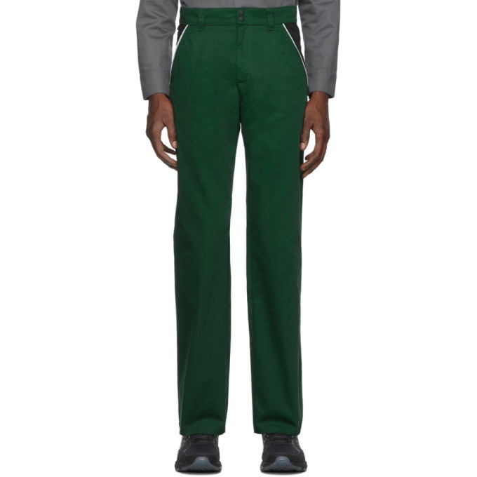 Photo: Affix Green and Black Track Trousers