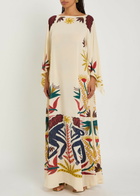 Etro Printed Chiffon Maxi Cover-up Dress Multicoloured
