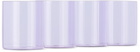 Ichendorf Milano Purple Cilindro Water Glass Set, 4 pcs