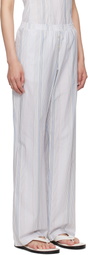 Paloma Wool Blue & White Kimoto Lounge Pants