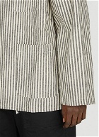 Engineered Garments - Tibet Striped Jacket in Grey