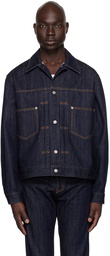 The Letters Indigo Classic Denim Jacket