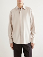 Herno - Silk and Cashmere-Blend Shirt - Green