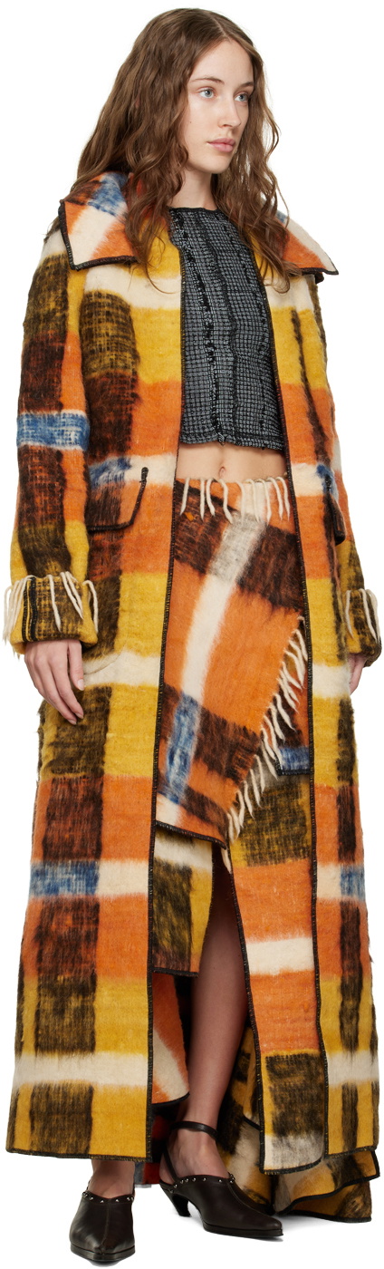 Luna Del Pinal Multicolor Blanket Skirt