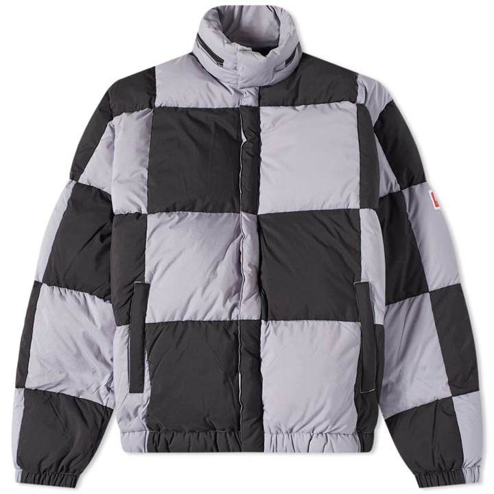 Photo: Kenzo Men's Checked Puffer Jacket in Black