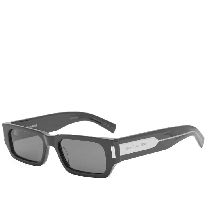 Photo: Saint Laurent Sunglasses Men's Saint Laurent New Wave SL 660 Sunglasses in Black