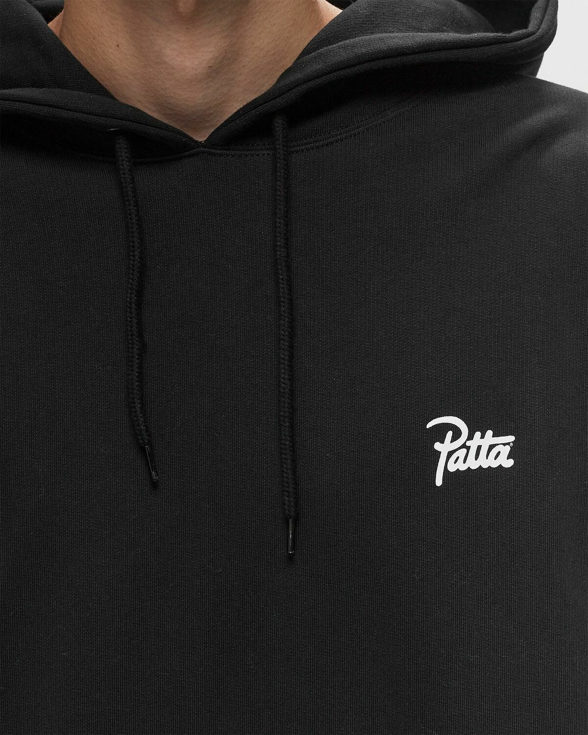 Patta Patta Xerox Peace Boxy Hooded Sweater Black Hoodies