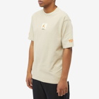Air Jordan x Shelf Life T-Shirt in Rattan/Total Orange