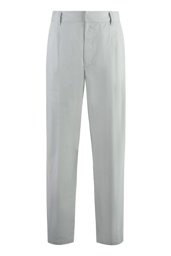 Photo: Bottega Veneta Cotton-silk Trousers